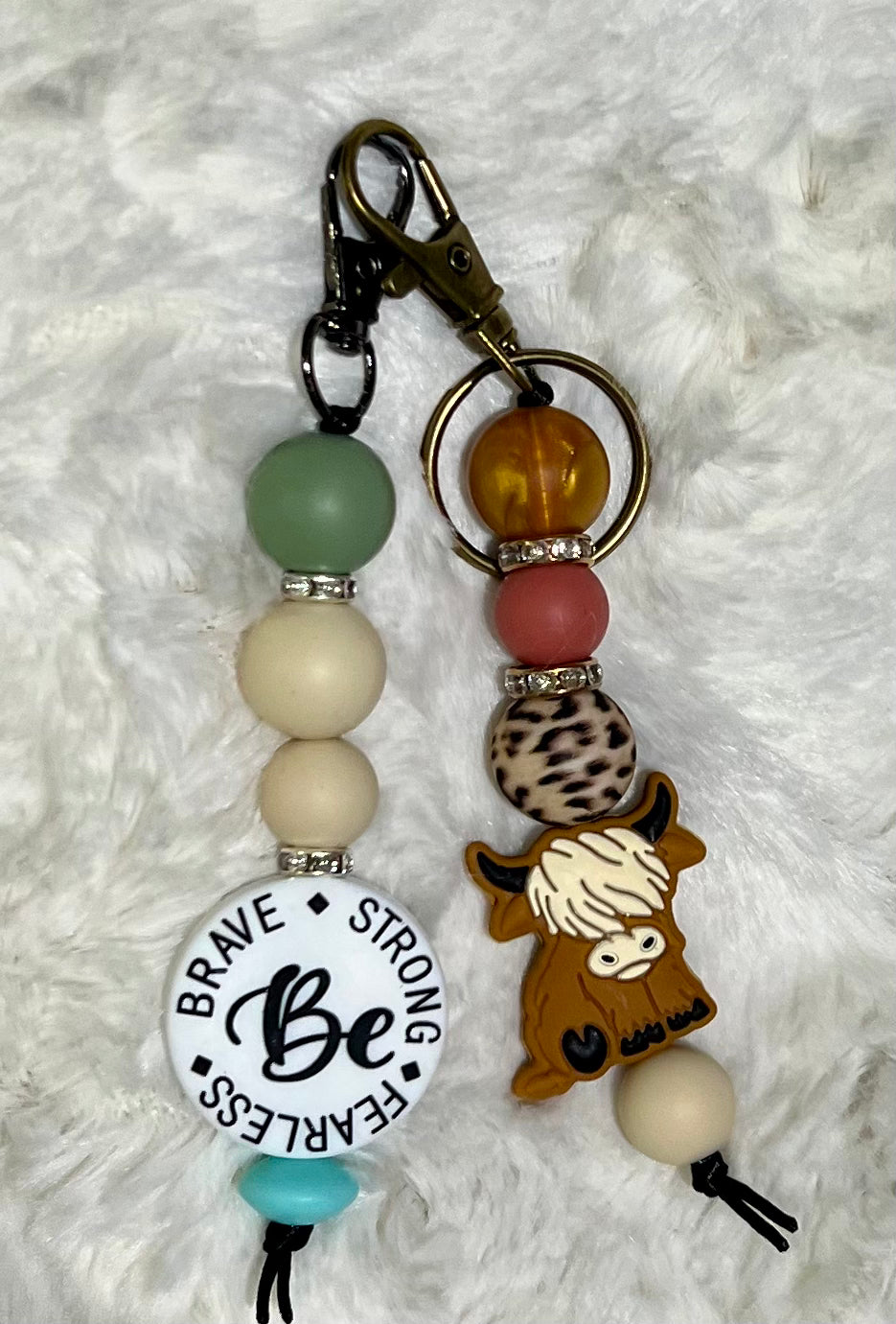 Mini Key Beaded Chain
