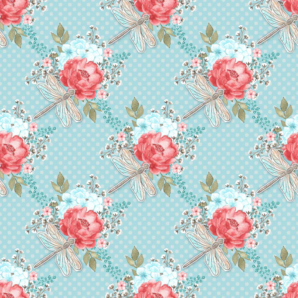 Sweet Dragonfly 12 -Printed Vinyl