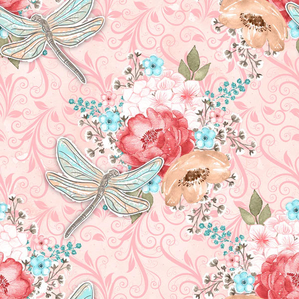 Sweet Dragonfly 3 -Printed Vinyl