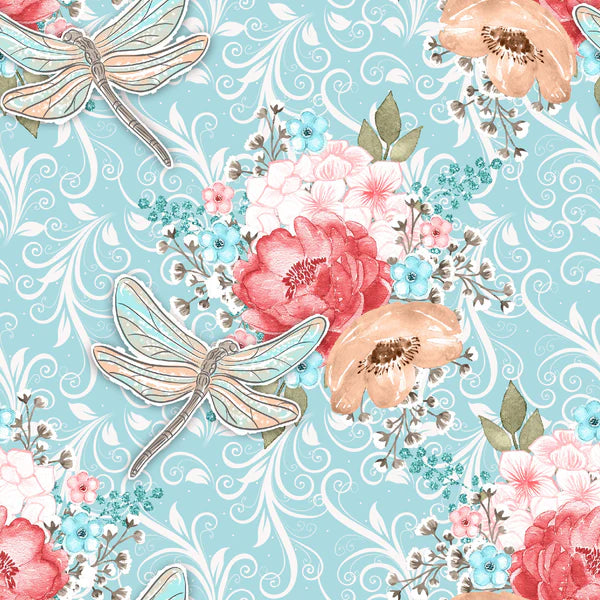 Sweet Dragonfly 4 -Printed Vinyl