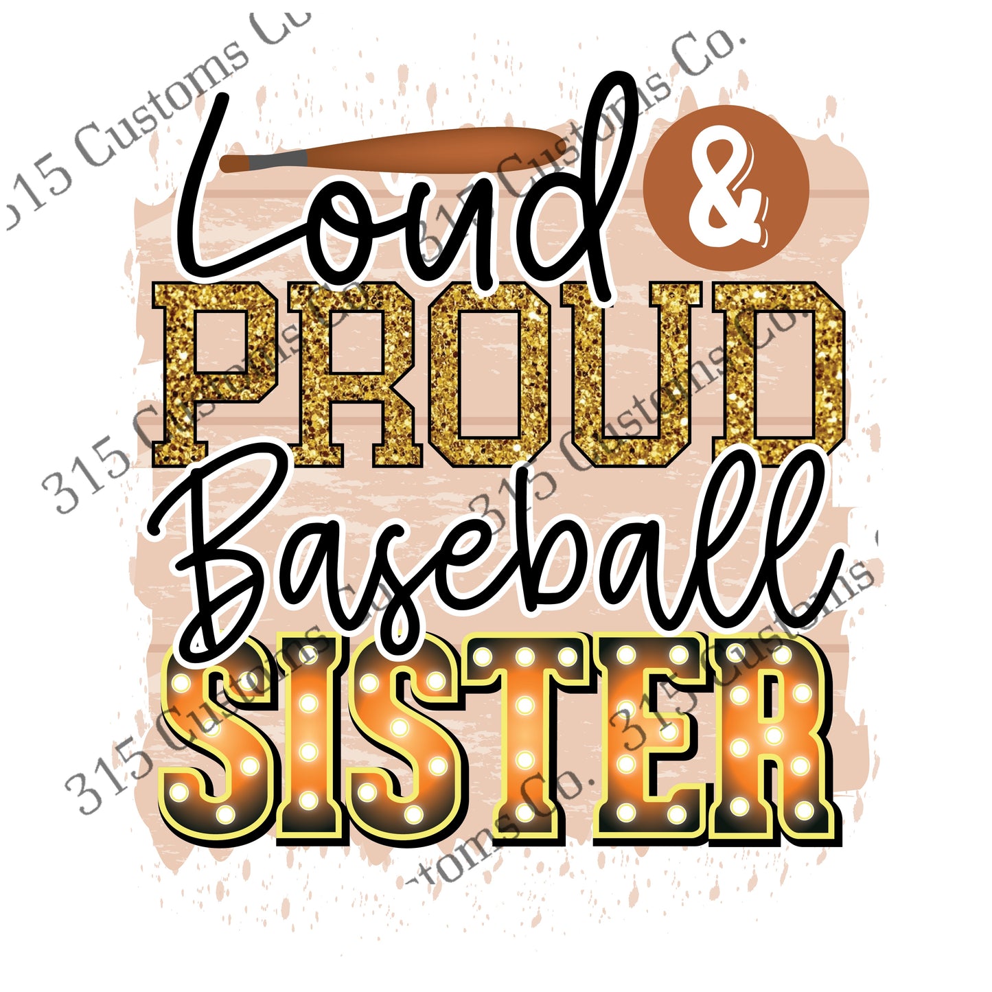 Loud & Proud baseball sister Transfer