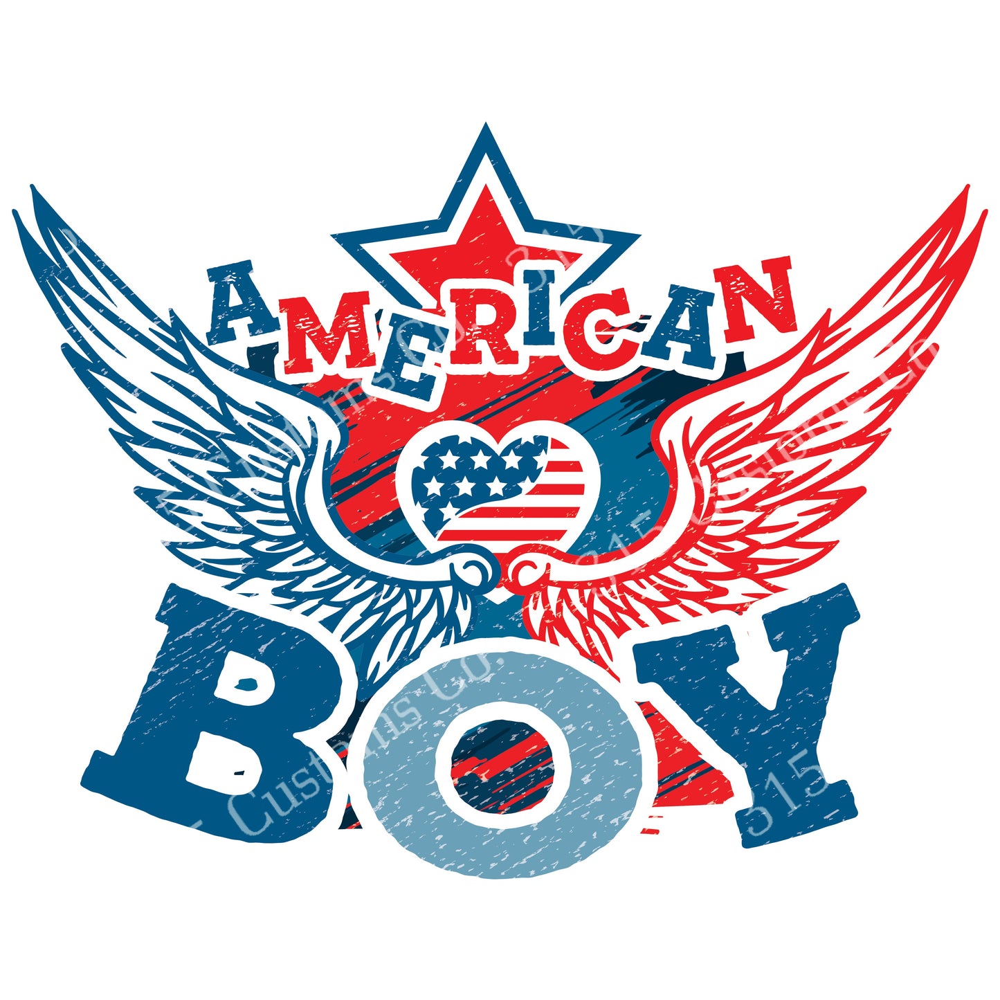 Vintage American Boy Transfer