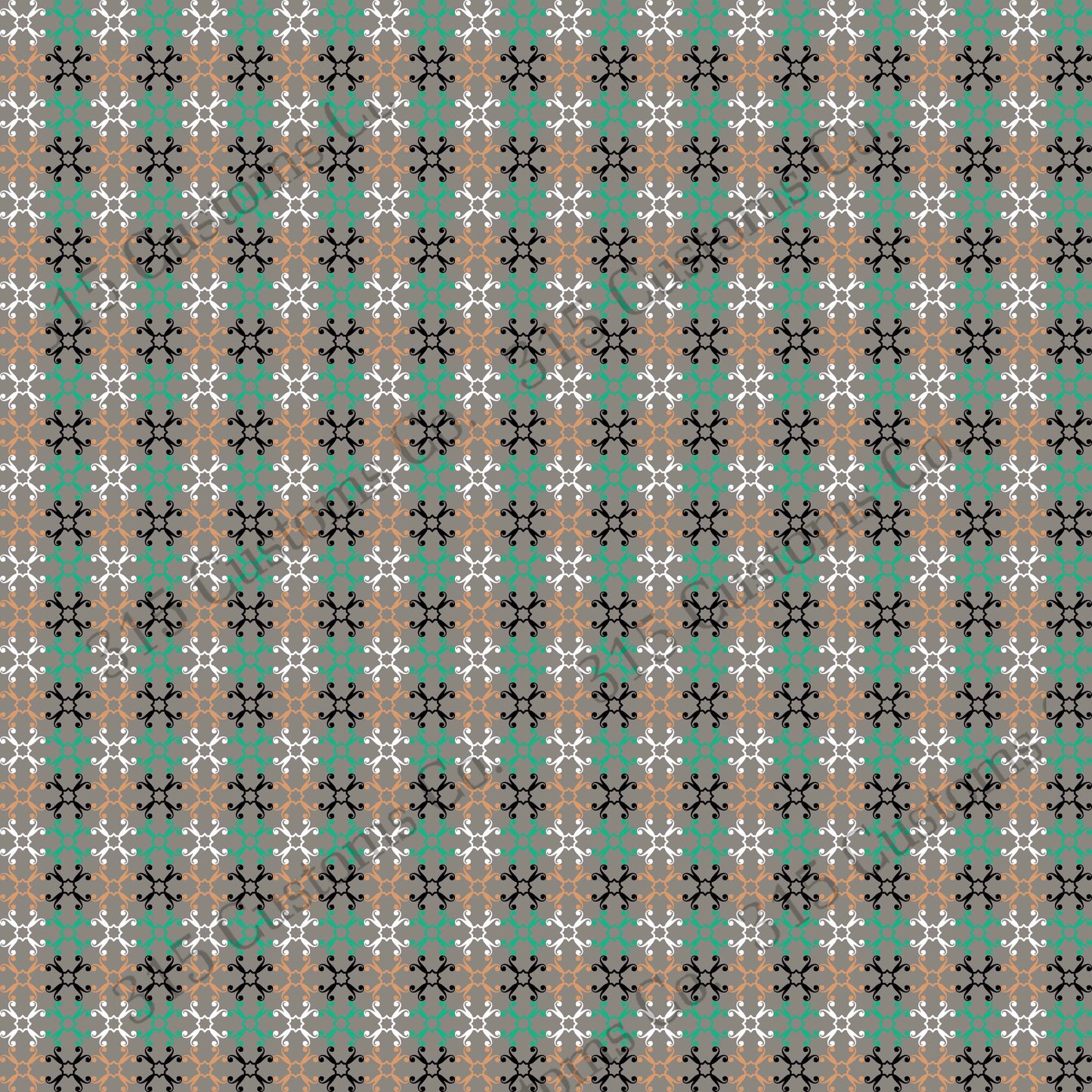 Tan Green Black Gray Set