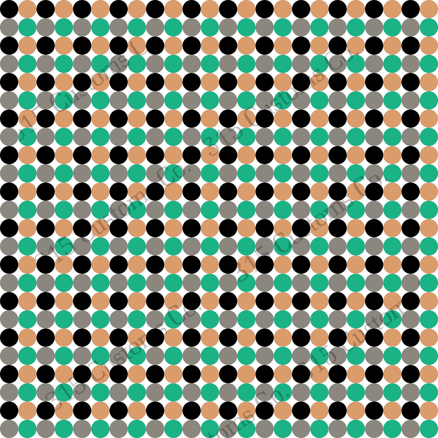 Tan Green Black Gray Set