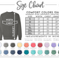 Indigo Blue (Comfort Colors) Custom Crewneck