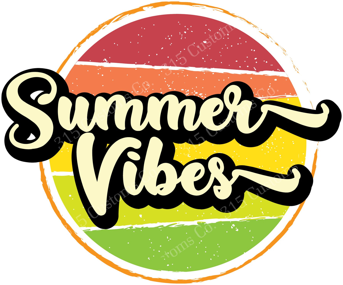 Vintage Summer vibes Transfer